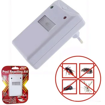 Electronic Ultrasonic Rat Mouse Repellent Anti Mosquito Repeller Rodent Pest Bug Reject Mole Repeller EU plug
Electronic Ultrasonic Rat Mouse Repellent Anti Mosquito Repeller Rodent Pest Bug Reject Mole Repeller EU plug