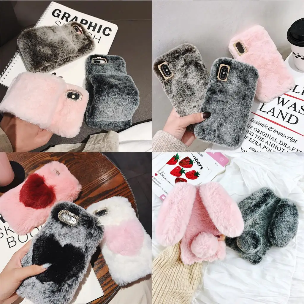 Rabbit Cases For Huawei Honor 7A 7C 7X 7S 6A 6X 5X 5C 4X 4C Pro 4A GR3 2017 Enjoy 9S 9 Warm Covers |