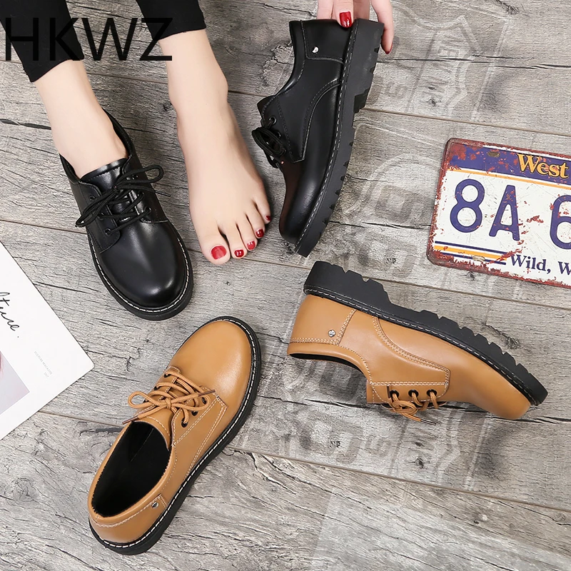 Brand new England wild small leather shoes student flat-bottom shoes shallow mouth laced comfortable women's shoes Size 35-40
Brand new England wild small leather shoes student flat-bottom shoes shallow mouth laced comfortable women's shoes Size 35-40