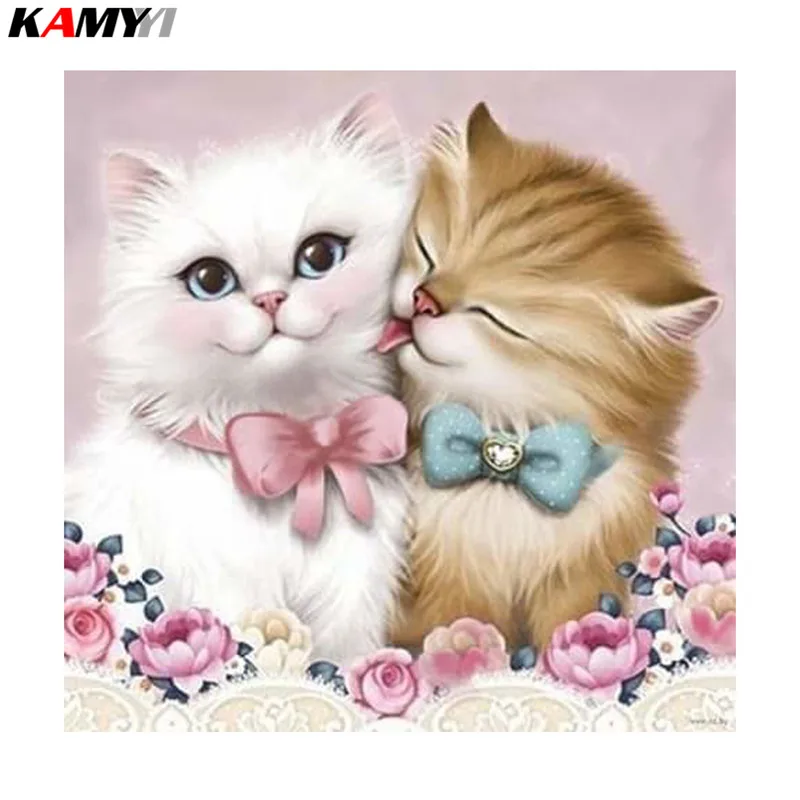 Diamond Painting Animals Full Square Mosaic Pasted Painting Diamond Embroidery Cat Needlework Rhinestones
Diamond Painting Animals Full Square Mosaic Pasted Painting Diamond Embroidery Cat Needlework Rhinestones
