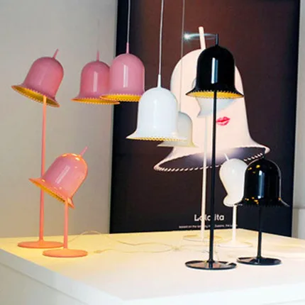 Фото Модная симпатичная розовая Напольная Лампа для спальни индивидуальный кабинет