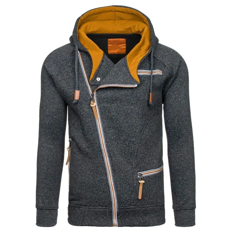 ZOGAA Brand New 2019 Gray/Black Sweatshirt Mens Fall Zip Up Hoodie Hoody Jacket Sweatshirt Casual Gym Hooded Coats Top Outwear
ZOGAA Brand New 2019 Gray/Black Sweatshirt Mens Fall Zip Up Hoodie Hoody Jacket Sweatshirt Casual Gym Hooded Coats Top Outwear