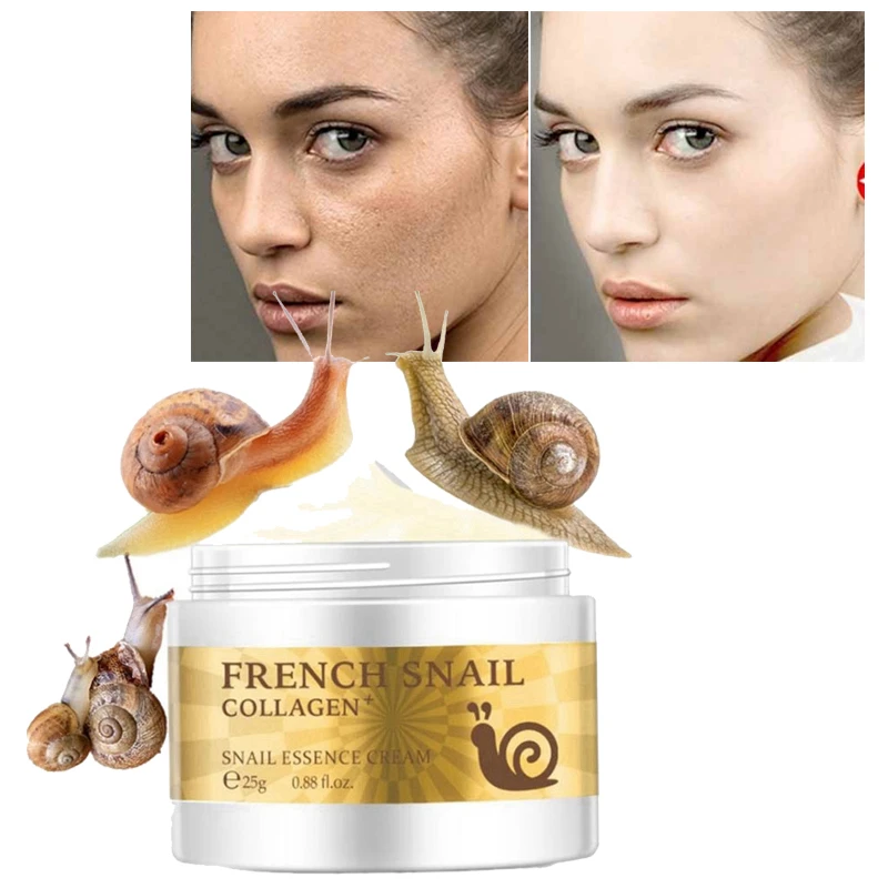 Snail Extract Essence Face Moisturizer Soft Smooth Anti Wrinkle Cream Collagen Hyaluronic Acid Skin Rejuvenation
Snail Extract Essence Face Moisturizer Soft Smooth Anti Wrinkle Cream Collagen Hyaluronic Acid Skin Rejuvenation