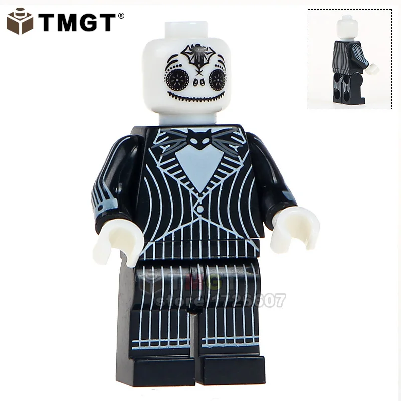 TMGT Single Sale WM8007 Jack Skellington Halloween The Horror Theme Movie Day of the Dead Mask Building Blocks Kids Gifts Toys
TMGT Single Sale WM8007 Jack Skellington Halloween The Horror Theme Movie Day of the Dead Mask Building Blocks Kids Gifts Toys