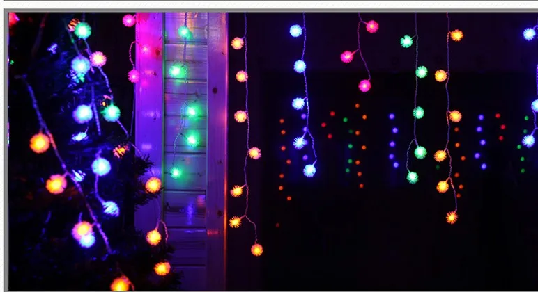 Wholesale 4m RGB Snowflake LED Holiday Curtain Decoration Wedding Lights String Strip 120 SMD 16 Edelweiss Fur Ball LED Lighting
Wholesale 4m RGB Snowflake LED Holiday Curtain Decoration Wedding Lights String Strip 120 SMD 16 Edelweiss Fur Ball LED Lighting