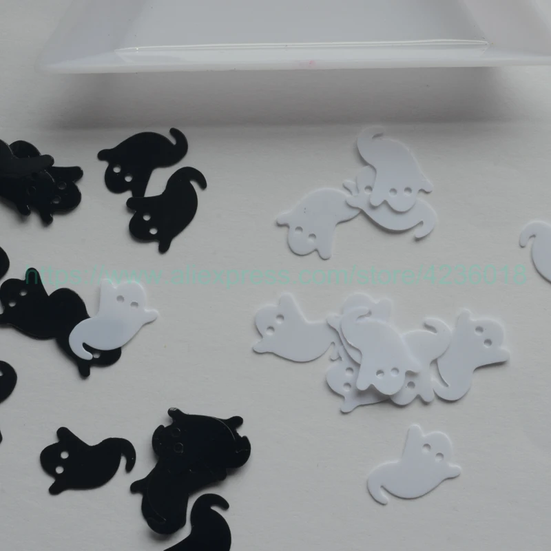 25g 9*13mm Ghost Shape PVC Loose Sequins For Crafts Paillettes Sewing Decoration Garment Kid DIY Accessory
25g 9*13mm Ghost Shape PVC Loose Sequins For Crafts Paillettes Sewing Decoration Garment Kid DIY Accessory