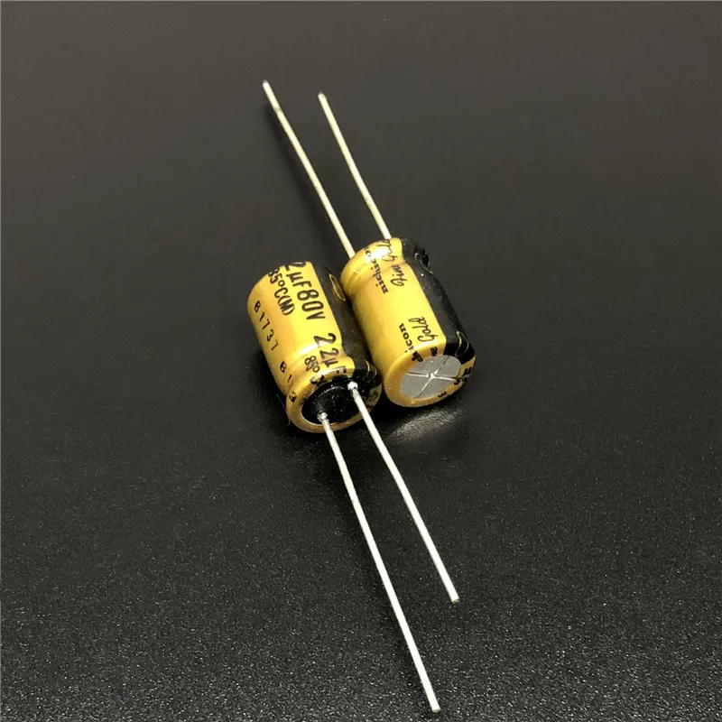 5pcs/50pcs 22uF 80V NICHICON FG(Fine Gold) 8x11.5mm 80V22uF Top Grade Audio Capacitor
5pcs/50pcs 22uF 80V NICHICON FG(Fine Gold) 8x11.5mm 80V22uF Top Grade Audio Capacitor
