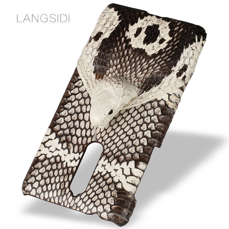 Luxury brand phone case real snake head back cover phone shell For Nokia 8 full manual custom processing
Luxury brand phone case real snake head back cover phone shell For Nokia 8 full manual custom processing