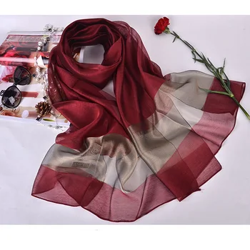Organza plain color women silk scarf with gold lurex evening wraps for party size 70x200cm LL180341
Organza plain color women silk scarf with gold lurex evening wraps for party size 70x200cm LL180341