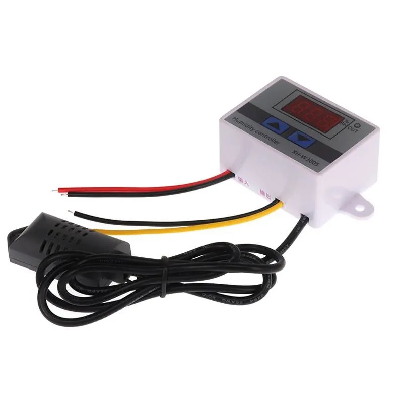 XH-W3005 W3005 Digital Humidity Controller 220V 12V 24V Hygrometer Humidity Control Switch 0~99%RH Hygrostat w/ Humidity sensor
XH-W3005 W3005 Digital Humidity Controller 220V 12V 24V Hygrometer Humidity Control Switch 0~99%RH Hygrostat w/ Humidity sensor