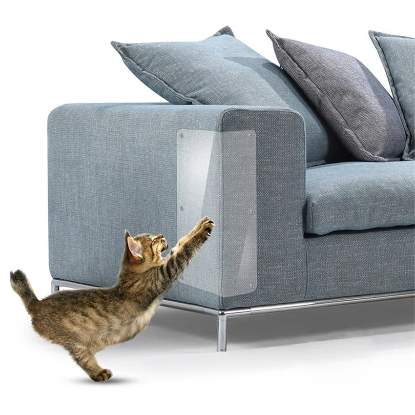 2Pcs/Lot Couch Guard Cat Claw Protector Pinless Self-adhesie Protect Pads Cat Scratching Furniture For Upholstery Leather Chairs
2Pcs/Lot Couch Guard Cat Claw Protector Pinless Self-adhesie Protect Pads Cat Scratching Furniture For Upholstery Leather Chairs