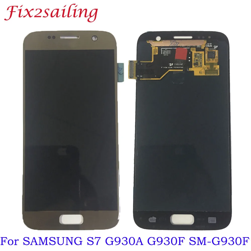 Super AMOLED New LCD For SAMSUNG GALAXY S7 G930A G930F SM-G930F LCD Display Touch Screen Digitizer Assembly Replacement Parts
Super AMOLED New LCD For SAMSUNG GALAXY S7 G930A G930F SM-G930F LCD Display Touch Screen Digitizer Assembly Replacement Parts