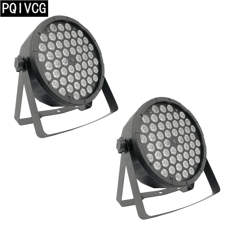 2pcs/lot 54x3w RGB 3in1 Led Par Lights flat par light DMX512 Full Color DJ par Professional stage lighting equipment
2pcs/lot 54x3w RGB 3in1 Led Par Lights flat par light DMX512 Full Color DJ par Professional stage lighting equipment