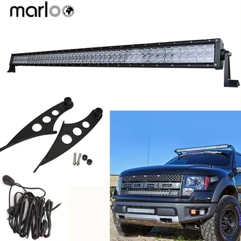 Marloo 1 Set 5D 50" Straight LED Work Light bar W/ Roof Mounting Brackets For Ford F150 Raptor 2009 2010 2011 2012 2013 2014
Marloo 1 Set 5D 50" Straight LED Work Light bar W/ Roof Mounting Brackets For Ford F150 Raptor 2009 2010 2011 2012 2013 2014