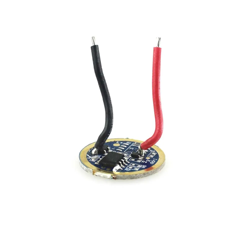 19.8mm 3.0V-4.5V 3A 3-Mode LED Driver for CREE XML LED Emitter LED Flashlight (5pcs/lot)
19.8mm 3.0V-4.5V 3A 3-Mode LED Driver for CREE XML LED Emitter LED Flashlight (5pcs/lot)