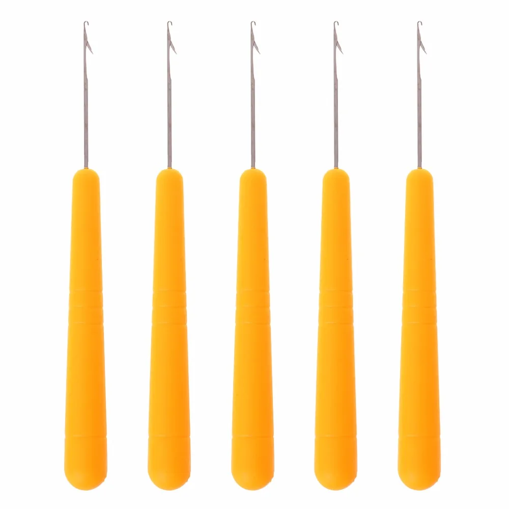 5Pcs Plastic Handle Latch Crochet Hook Hair Weave Needle wigs Knitting Extensions styling tools Carpets Making Repair Craft
5Pcs Plastic Handle Latch Crochet Hook Hair Weave Needle wigs Knitting Extensions styling tools Carpets Making Repair Craft