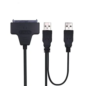 Plastic Usb 2.0 To Sata 22 Pin 2.5 Inch Laptop Hard Drive Hdd Ssd Adapter Cable 50Cm Hdd Converter With Extra Usb Power Cable
Plastic Usb 2.0 To Sata 22 Pin 2.5 Inch Laptop Hard Drive Hdd Ssd Adapter Cable 50Cm Hdd Converter With Extra Usb Power Cable
