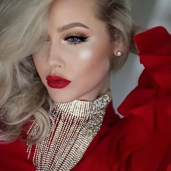 2017 Multilayers Tassel Rhinestone Choker Necklace Women Luxury Maxi Pendant Necklace Fashion Statement Necklace Chocker Gift
2017 Multilayers Tassel Rhinestone Choker Necklace Women Luxury Maxi Pendant Necklace Fashion Statement Necklace Chocker Gift