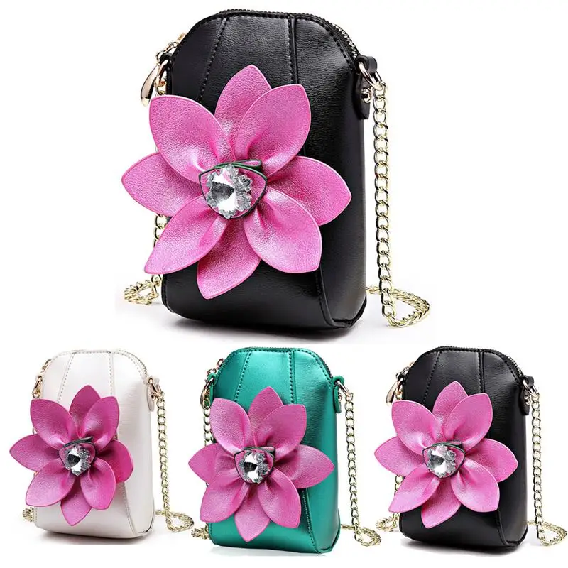 2019 New Shoulder Bag Summer Phone Bag Fashion Flower Decor Mini Crossbody Bag Phone Purse for Women Girls Travel
2019 New Shoulder Bag Summer Phone Bag Fashion Flower Decor Mini Crossbody Bag Phone Purse for Women Girls Travel