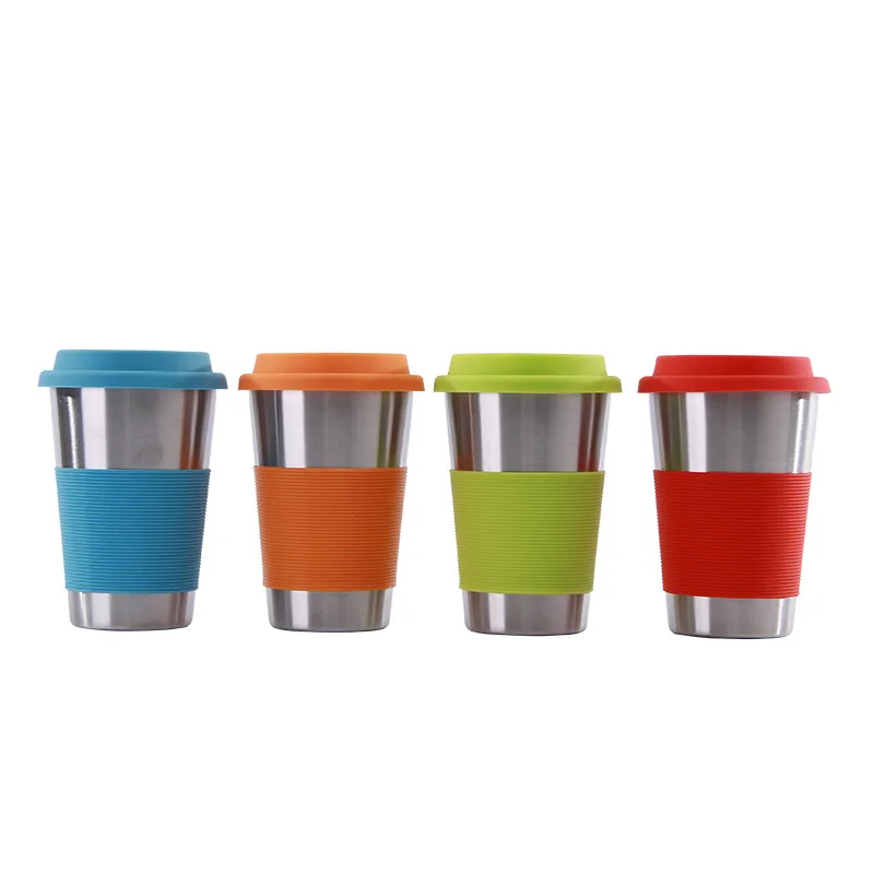 500ml Single Stainless Steel Coffee Mug with Anti-scalding Silicone Ring Portable Car Travel Tumbler Metal Cup
500ml Single Stainless Steel Coffee Mug with Anti-scalding Silicone Ring Portable Car Travel Tumbler Metal Cup