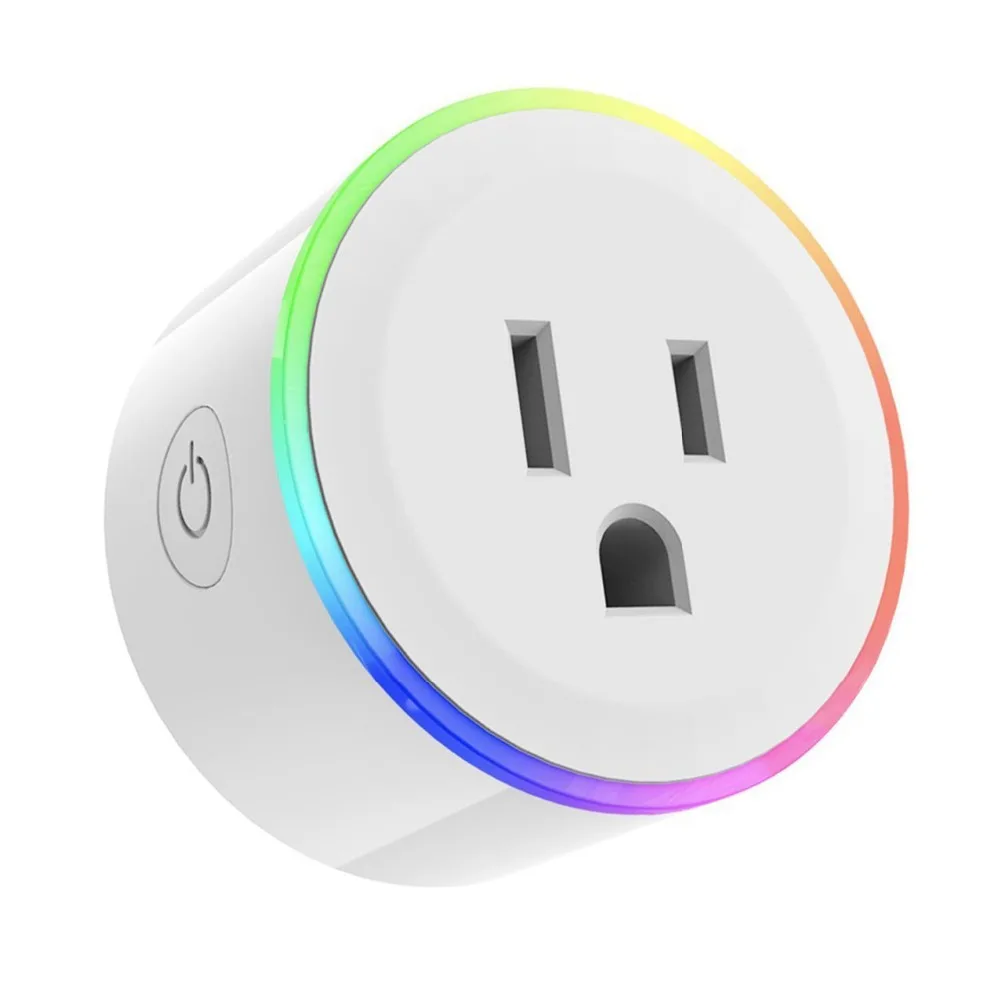WIFI Smart Socket US Plug 110V 10A Remote Control Smart Timer Switch Work For Amazon Alexa/Google Assistant
WIFI Smart Socket US Plug 110V 10A Remote Control Smart Timer Switch Work For Amazon Alexa/Google Assistant