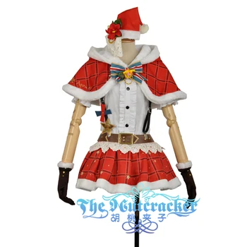 W1116 Takami Chika Cosplay Costume LoveLive!SunShine!! Aqours Christmas Awakening Sexy A Line Skirt Red Plaid Cloak Custom Size
W1116 Takami Chika Cosplay Costume LoveLive!SunShine!! Aqours Christmas Awakening Sexy A Line Skirt Red Plaid Cloak Custom Size