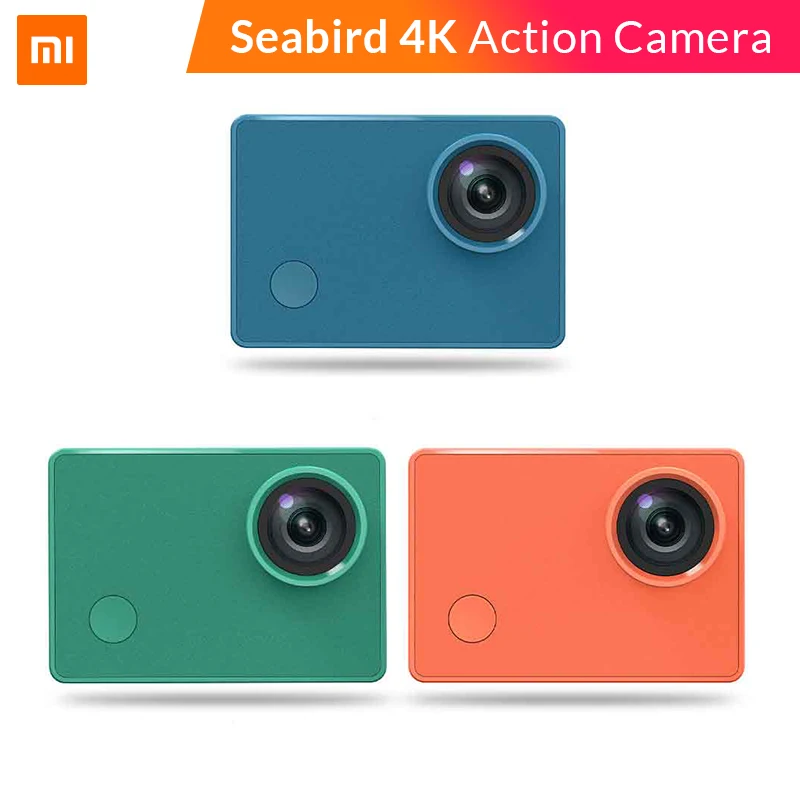 Xiaomi Seabird 4K Action Camera 2.01 Million Pixels 4K/30 Frames Support SDIO3.0 High Speed Transmission App Control Sports
Xiaomi Seabird 4K Action Camera 2.01 Million Pixels 4K/30 Frames Support SDIO3.0 High Speed Transmission App Control Sports
