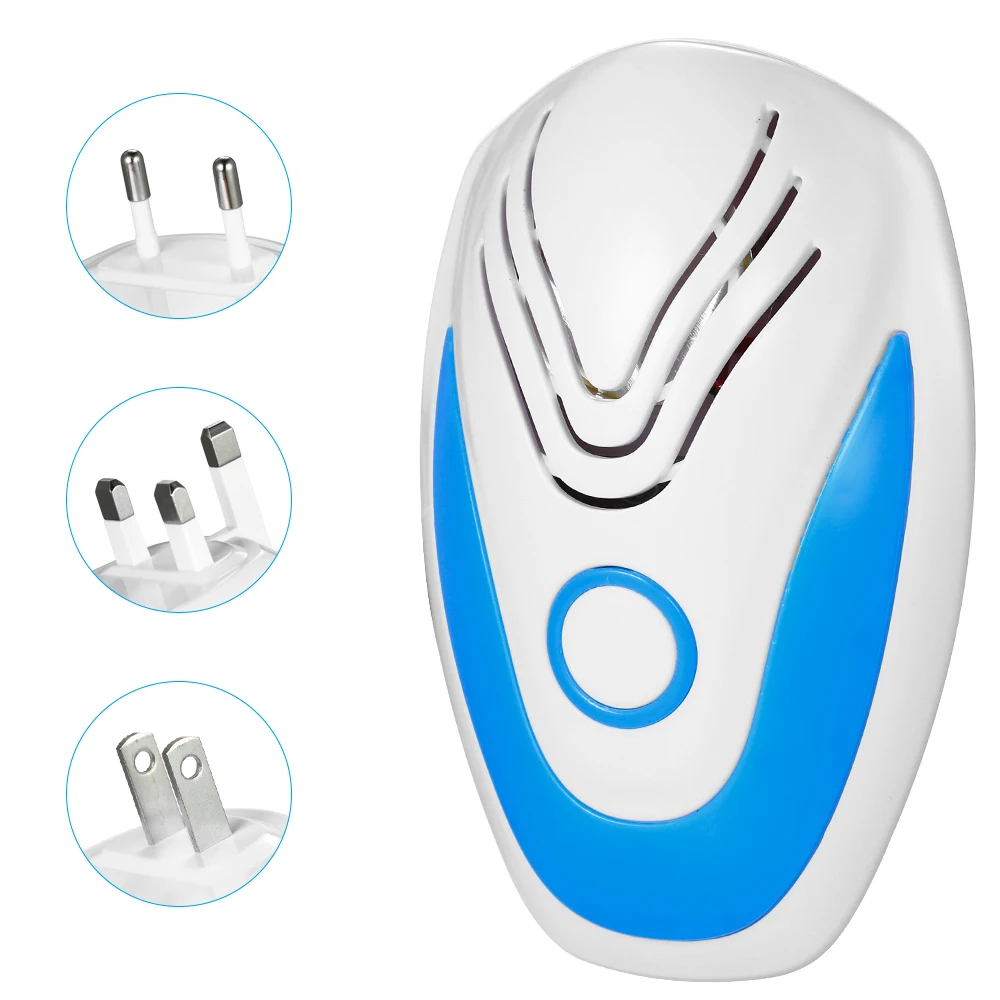 AC110-230V Harmless Electric Insect Bug Mosquito Cockroach Spider Repeller Ultrasonic Plug-in Pest Mouse Control Repeller
AC110-230V Harmless Electric Insect Bug Mosquito Cockroach Spider Repeller Ultrasonic Plug-in Pest Mouse Control Repeller