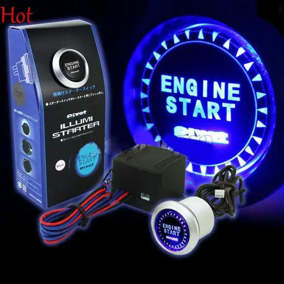 12V Car Engine Start Push Button Switch Ignition Starter Kit Blue LED Universal Keyless Ignition Switch Kit
12V Car Engine Start Push Button Switch Ignition Starter Kit Blue LED Universal Keyless Ignition Switch Kit