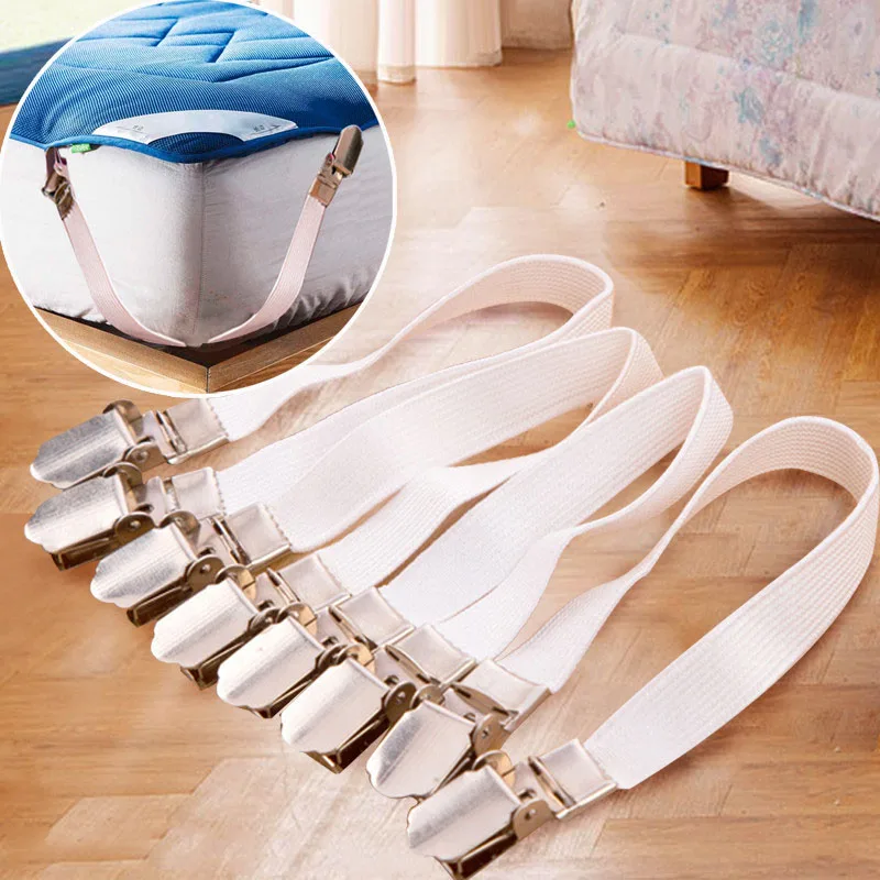 4Pcs/set Elastic Cover Blankets Gripper Bed Sheet Mattress Clip Holder Bed Fastener Fixing Slip-Resistant Gripper Clip Tools
4Pcs/set Elastic Cover Blankets Gripper Bed Sheet Mattress Clip Holder Bed Fastener Fixing Slip-Resistant Gripper Clip Tools
