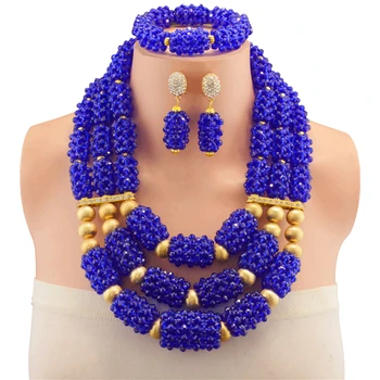 african beads jewelry set for wedding nigerian jewelry set for women necklace and earrings blue color free shipping
african beads jewelry set for wedding nigerian jewelry set for women necklace and earrings blue color free shipping