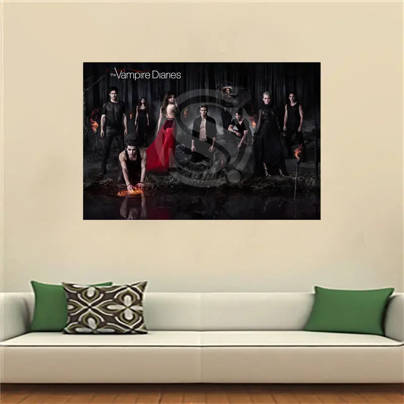 LF516JY86 Custom The Vampire Diaries Canvas Painting Wall Silk Poster cloth print DIY Fabric Poster JY69
LF516JY86 Custom The Vampire Diaries Canvas Painting Wall Silk Poster cloth print DIY Fabric Poster JY69
