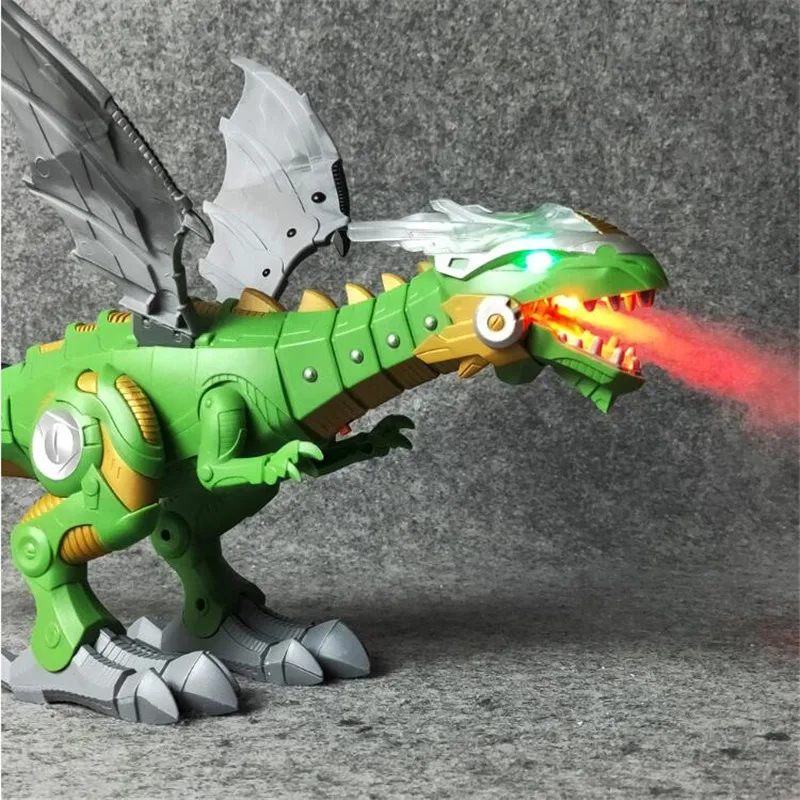 Electric Dinosaurs Model Toys Robot With Light Sound Swing Simulation Dinosaur Toy For Boy Kids Gift Walking Spray Dinosaur
Electric Dinosaurs Model Toys Robot With Light Sound Swing Simulation Dinosaur Toy For Boy Kids Gift Walking Spray Dinosaur