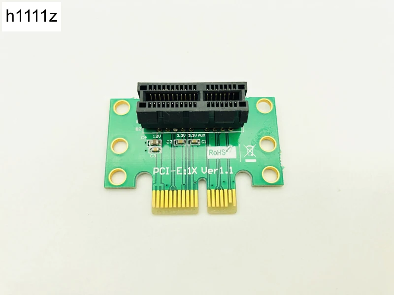 Компьютерные разъемы H1111Z, переходная плата PCI Express, разъем x1 к x1, адаптер 90 градусов для корпуса компьютерного сервера 1U, оптовая продажа
Компьютерные разъемы H1111Z, переходная плата PCI Express, разъем x1 к x1, адаптер 90 градусов для корпуса компьютерного сервера 1U, оптовая продажа