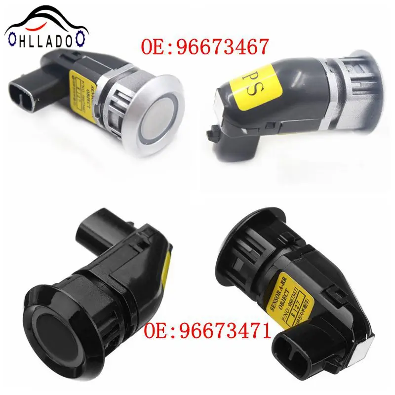 2PCS HLLADO Black Silver PDC Parking Sensor Ultrasonic 96673467 96673471 For C hevrolet Captiva Parking Assistance Aid Sensor
2PCS HLLADO Black Silver PDC Parking Sensor Ultrasonic 96673467 96673471 For C hevrolet Captiva Parking Assistance Aid Sensor