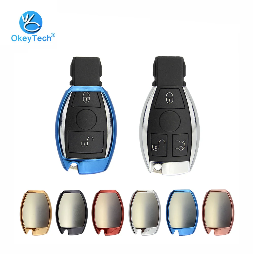 OkeyTech TPU Car Key Case For Benz Smart Key 3 Button Skin Protection Cover Fob Bag Holder For Mercedes Benz Car Accessories
OkeyTech TPU Car Key Case For Benz Smart Key 3 Button Skin Protection Cover Fob Bag Holder For Mercedes Benz Car Accessories