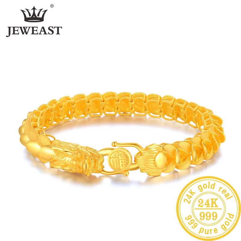 JLZB 24K Pure Gold Bracelet Real 999 Solid Gold Bangle Refreshing Smart Flowers Trendy Classic Party Fine Jewelry Hot Sell New 2019
JLZB 24K Pure Gold Bracelet Real 999 Solid Gold Bangle Refreshing Smart Flowers Trendy Classic Party Fine Jewelry Hot Sell New 2019
