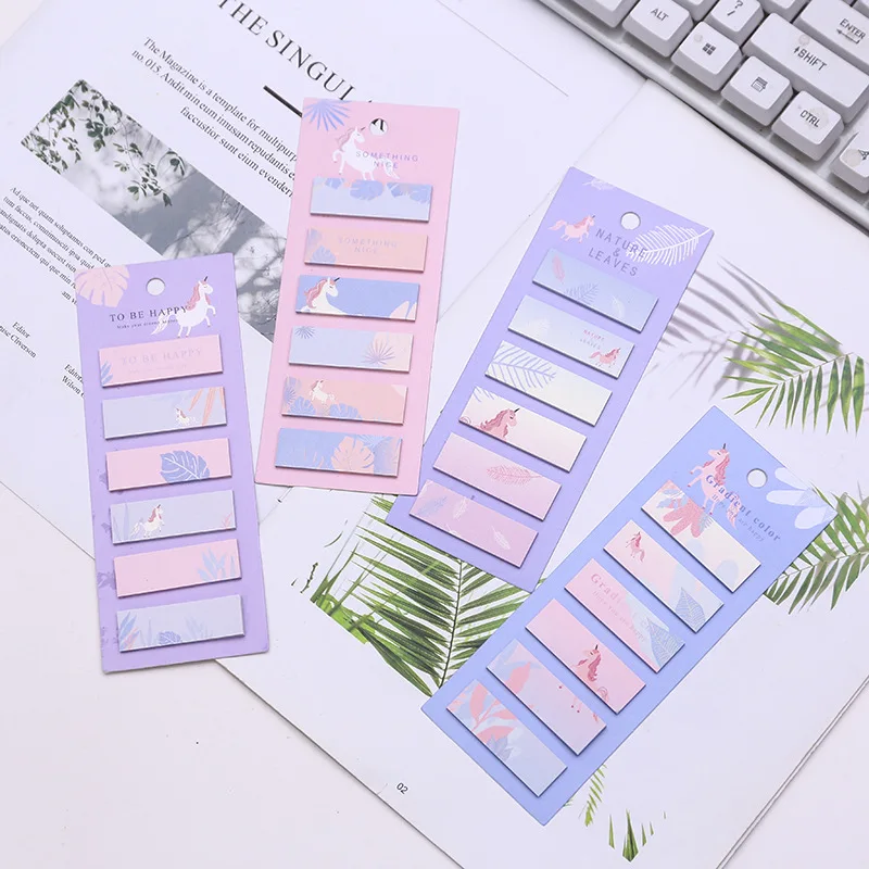 32 pcs/lot Unicorn N Times Memo Pad Sticky Notes Cute Post Bookmark Stationery Label Stickers School Supplies Notepad escolar
32 pcs/lot Unicorn N Times Memo Pad Sticky Notes Cute Post Bookmark Stationery Label Stickers School Supplies Notepad escolar