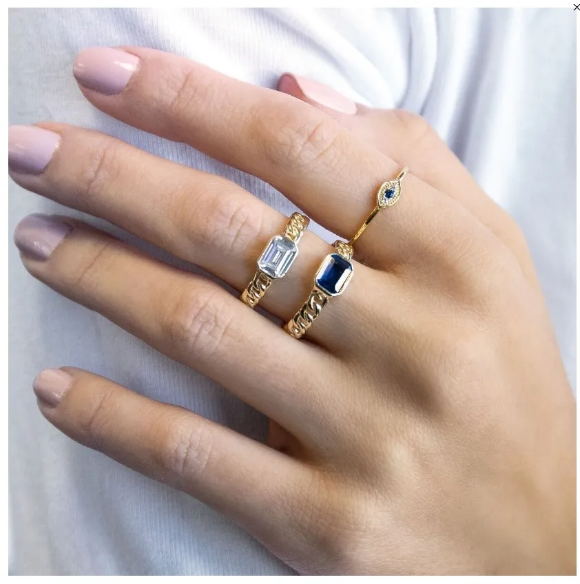 resizable women ring 2019 New arrived cuban link chain band open single stone birthstone fashion finger jewelry
resizable women ring 2019 New arrived cuban link chain band open single stone birthstone fashion finger jewelry