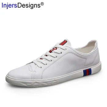 New Fashion Small White Shoes Men Soft Breathable Black Sneakers Genuine Leather Casual Men Skateboarding Shoes Plus Size 36-46
New Fashion Small White Shoes Men Soft Breathable Black Sneakers Genuine Leather Casual Men Skateboarding Shoes Plus Size 36-46