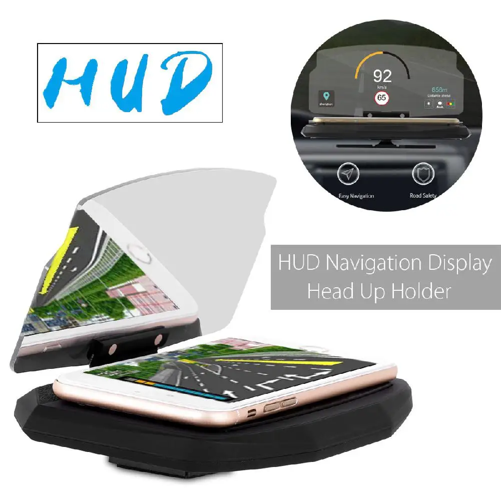 Phone Holder Stand Cell Phone Support Windscreen Projector HUD Head Up Display For 6.5'' Mobile Phone For iPhone Samsung r20
Phone Holder Stand Cell Phone Support Windscreen Projector HUD Head Up Display For 6.5'' Mobile Phone For iPhone Samsung r20
