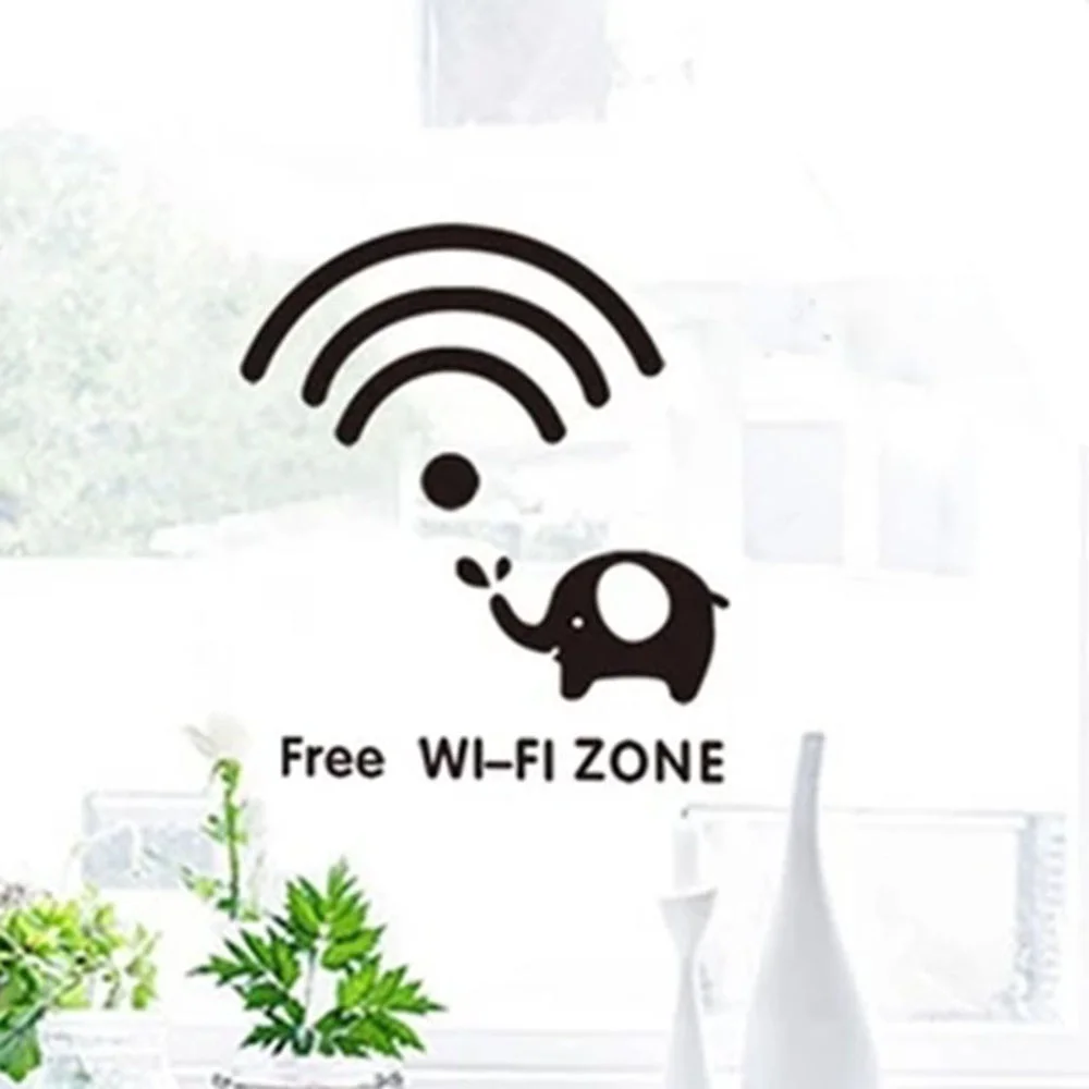 2Pcs Creative Home Decor Decal DIY Vinyl Poster Removable Wall Sticker Wifi Signal Switch Stickers Elephant Wifi Logo Stickers
2Pcs Creative Home Decor Decal DIY Vinyl Poster Removable Wall Sticker Wifi Signal Switch Stickers Elephant Wifi Logo Stickers