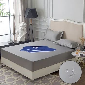 180*200 Colored 100% Cotton Waterproof Mattress Cover All-inclusive Non-slip Soft Comfortable Mattress Protector Waterproof 1 PC
180*200 Colored 100% Cotton Waterproof Mattress Cover All-inclusive Non-slip Soft Comfortable Mattress Protector Waterproof 1 PC