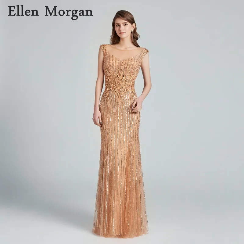 Elegant Gold Mermaid Evening Dresses 2019 Robe De Soiree Major Beading Celebrity Formal Prom Party Gowns for Women Wear
Elegant Gold Mermaid Evening Dresses 2019 Robe De Soiree Major Beading Celebrity Formal Prom Party Gowns for Women Wear
