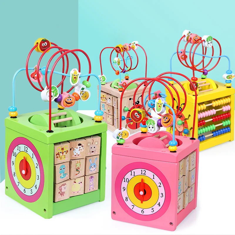 Wood Bead Labyrinth Activity Cube Treasure Box Toys For Children Early Learning Education Cognition Round Beads Toys
Wood Bead Labyrinth Activity Cube Treasure Box Toys For Children Early Learning Education Cognition Round Beads Toys