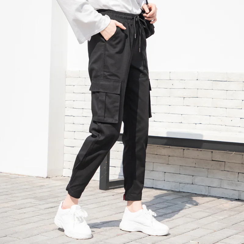 Women's Cargo Pants Spring Autumn Casual Boyfriend Patchwork Wide Leg Loose Sports Slimming Velcro Beam Jeans Plus Size
Women's Cargo Pants Spring Autumn Casual Boyfriend Patchwork Wide Leg Loose Sports Slimming Velcro Beam Jeans Plus Size