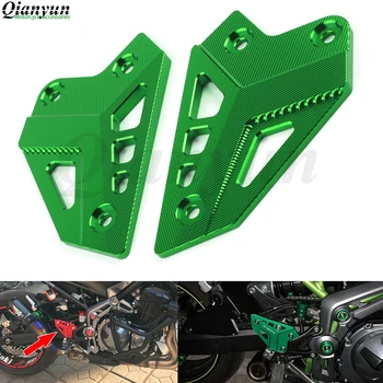 CNC Aluminum Motorcycle Footrest Guard Passenger Foot Protector Plate Pair Green Black Blue Red for Kawasaki Z900 2017
CNC Aluminum Motorcycle Footrest Guard Passenger Foot Protector Plate Pair Green Black Blue Red for Kawasaki Z900 2017