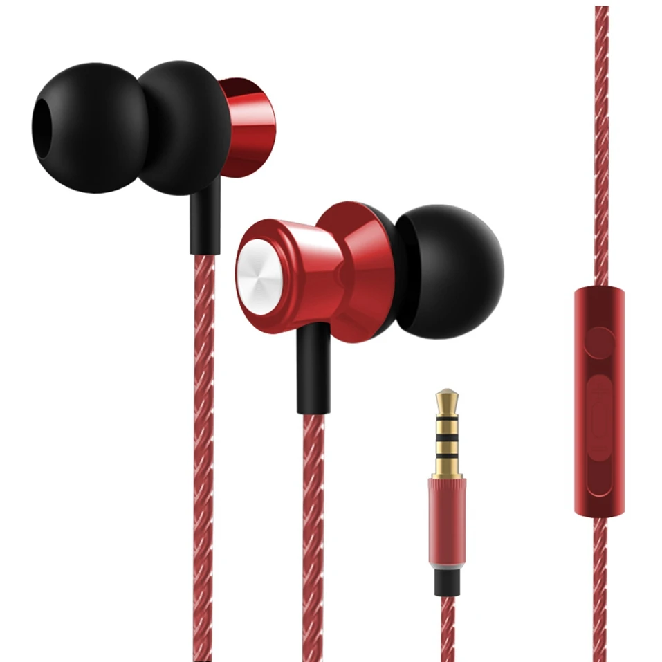 Icoque Wired Earphone Hifi Bass Stereo Headphones In-ear with Mic for Samsung Xiaomi iPhone Sony MP3 Computer PC 3.5mm Earphones (14)