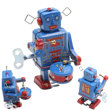 Hot Retro Clockwork Wind Up Metal Walking Robot Toy Vintage Collectible Kids Gift-TwFi
Hot Retro Clockwork Wind Up Metal Walking Robot Toy Vintage Collectible Kids Gift-TwFi