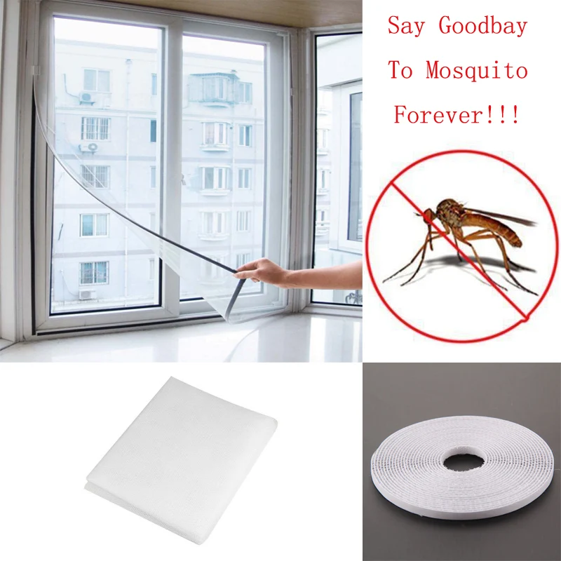 2018 1PC Newest Stealth White Window Insect Screen Mesh Net Mosquito Fly Bug Moth Door Window Netting Flyscreen Sheer Curtain
2018 1PC Newest Stealth White Window Insect Screen Mesh Net Mosquito Fly Bug Moth Door Window Netting Flyscreen Sheer Curtain